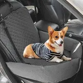 OEM 2-in-1 Hundebett und Hundekarosserie mit Sicherheitsgurt - Auto- und Haushundebett