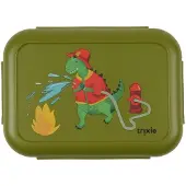 Trixie Lunchbox mit Klickverschluss Feuerwehrmann Dino