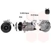 VAN WEZEL Kompressor, Klimaanlage 5900K191