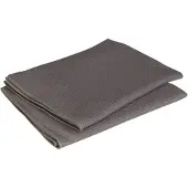 Abena ENA Grey Platin Geschirrtuch, Mikrofaser, 50x80 cm, Grau | Packung (2 Stück)