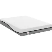HOMCOM Matratze 140x200cm H3 mittelfest 20 cm Höhe aus Gel-Memory-Schaumstoff