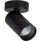 Licht-Erlebnisse Strahler Metall GU10 7 cm breit schwenkbar Schwarz Spot Lampe Deckenleuchte
