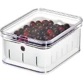 OEM Kühlschrank-Organizer ausziehbare Box Sortiersystem Abwasserroster 21,1x16,1x9,9 cm