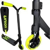 Union Base Lite Stunt-Scooter Mini XS = H=63cm Schwarz / Lime