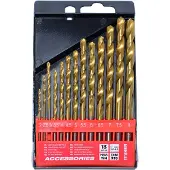 AWTOOLS WIERTŁO METAL TYTAN KPL. 13szt./2-8,0mm/