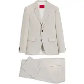 HUGO Zweiteiliger Slim-Fit Anzug aus waschbarem Stretch-Gewebe Grösse 46