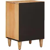 vidaXL Badezimmerschrank Braun 38 x 33,5 x 58 cm Massivholz Mango
