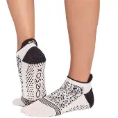 Toesox Full Toe Low Rise Tec Pilates Grip Socken