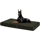 OEM Orthopädisches Hundebett, 120 cm, olijfgroen, Wasserfest, Antirutschboden, Waschbar