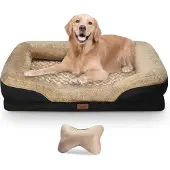 OEM Orthopädisches Hundebett aus Traumschaum, inkl. Spielzeug, L, 108x81x22cm