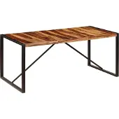 vidaXL Esstisch 180 x 90 x 75 cm Massivholz Akazie