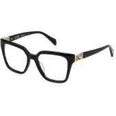 Blumarine Brille VBM851S 52/17/135 Schwarz glänzend Acetat FRAU VBM851S