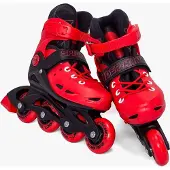 Marvel Inline Hard Boot Rollerskates - Spider-Man - Größe 30-33