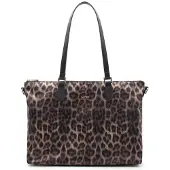 L.credi Schultertasche Salena Handtasche Braun / Mix