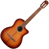 Cordoba C4-CE Elektro Konzertgitarre Edgeburst