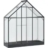vidaXL Garten Gewächshaus 183,5 x 63,5 x 207 cm