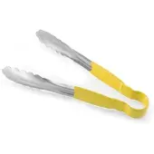 Hendi 50x Servierzange HACCP 300 mm,Gelb,(L)300mm