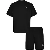 SikSilk Textile Set in black | Gr.: XL