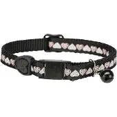 Trixie Halsband Kat Print Hart Assorti