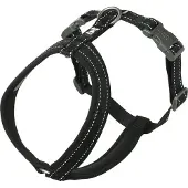 Hurtta Casual Y-Geschirr raven (schwarz), Größe: 50 - 60 cm
