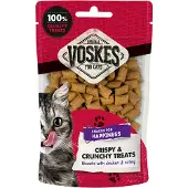 Voskes Crispy & Crunchy mit Huhn & Katzenminze Katzensnacks (60g)