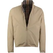 Barbour Sommerjacke beige reversible Reißverschluss