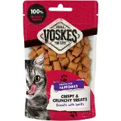 Voskes Crispy & Crunchy mit Bonitofisch Katzensnacks (60g)