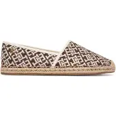 Tommy Hilfiger Espadrilles Th Monogram Jacquard FW0FW09501 Braun 38