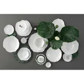 Villeroy & Boch Schale "Müslischalen Pura ø 15,6 cm 4er Set weiß", weiß, B:15,5cm H:6,4cm L:15,6cm T:15,6cm Ø:15,6cm, Schüsseln, Schale, Spülmaschinenfest, Mikrowellensicher