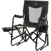 GCI Stowaway Rocker W/Sidetable dark charcoal