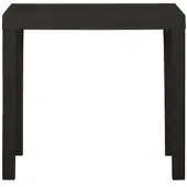 Furnicato Gartentisch Anthrazit 79x65x72 Cm Kunststoff