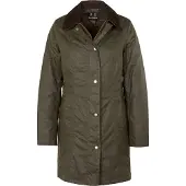 Barbour Belsay Waxjacke Damen Olive EU 42/ UK 16