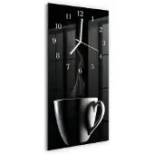 Tulup WANDUHR aus Glas 30x60 cm - Tasse
