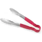 Hendi 50x Servierzange HACCP 250 mm,Rot,(L)250mm