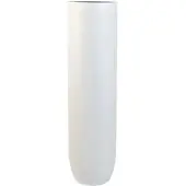 VIVANNO Bodenvase Solerio 33 cm x 33 cm x 120 cm Weiß