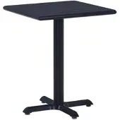 Furnicato Gartentisch Schwarz 60x60x75 Cm