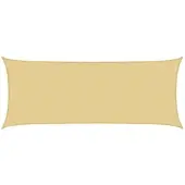 Furnicato Sonnensegel Sandfarbe 45x2 M 100% Polyester Oxford