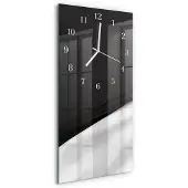Tulup WANDUHR aus Glas 30x60 cm - Kontrast