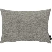 Apelt Dekokissen "Toulouse", grau (grau, unifarben), B:45cm H:10cm L:35cm, Chenille, Polyester, Dekokissen_Sitzkissen_Kissenhüllen, Dekokissen, Chenille mit 3D Effekt