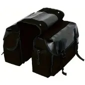 OEM Fahrradtasche, Gepäckträger, doppeltes Fahrradtasche, Gepäckträger, schwarz, Fahrradreise