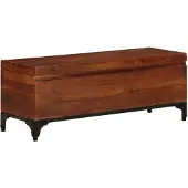 Syfax Aufbewahrungstruhe 110x35x41 cm Akazie Massivholz