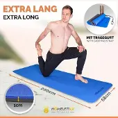 OEM Trainingsmat, antislip, groot, 200 cm, met draagriem