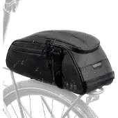 OEM Wasserfeste Fahrradtasche für E-Bikes, 8L Rucksacktasche, schwarz, mit Schultergurt für Pendelverkehr