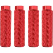 OEM Mountainbike-Stützen - 100 x 28 mm - Aluminium - Hochleistung - Rot