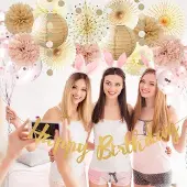 OEM Champagnefarbene und beigen Deko-Set für jede Gelegenheit