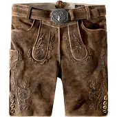Stockerpoint Trachtenlederhose Lewis in nuss gespeckt | Gr.: 48
