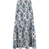 Apricot Maxirock "Maxirock mit Ikat-Print" und Stufen