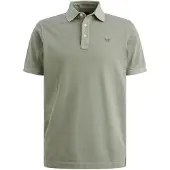 PME Legend Poloshirt "Short sleeve polo pique garment dyed" mit Logo Stickerei