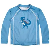 Playshoes UV-Schutz Shirt 1/1-Arm Dino in blau | Gr.: 98/104