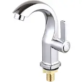 OEM Koudwaterkraan für Bad oder Küche, eengats, für Wastafel oder Opbouwkeuken